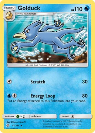 Golduck (41)/236 Uncommon Reverse Holofoil
