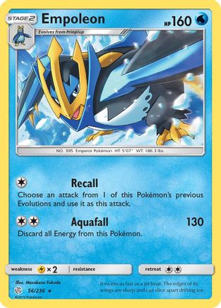 Empoleon (56)/236 Rare Reverse Holofoil