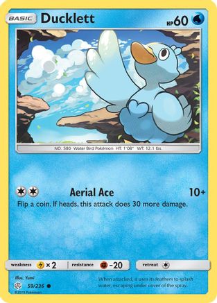 Ducklett (59)/236 Common Reverse Holofoil