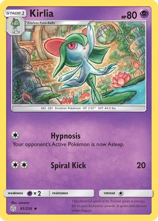 Kirlia (81)/236 Uncommon Reverse Holofoil