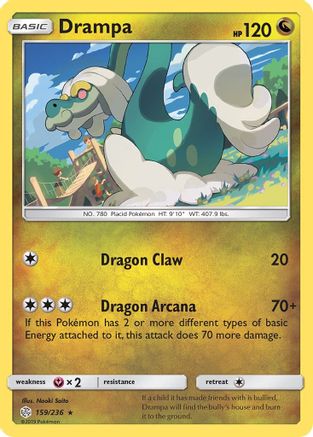 Drampa (159)/236 Rare Reverse Holofoil