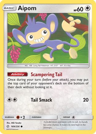 Aipom (169)/236 Common