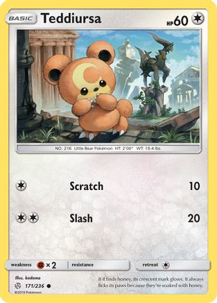 Teddiursa (171)/236 Common