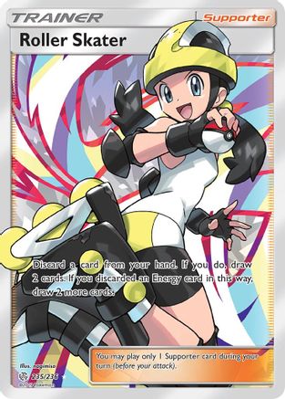 Roller Skater (Full Art) (235)/236 Ultra Rare Holofoil