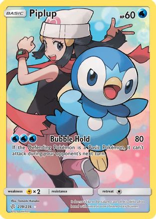 Piplup (Secret) (239)/236 Secret Rare Holofoil