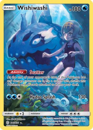 Wishiwashi (Secret) (240)/236 Secret Rare Holofoil