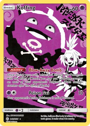 Koffing (Secret) (243)/236 Secret Rare Holofoil
