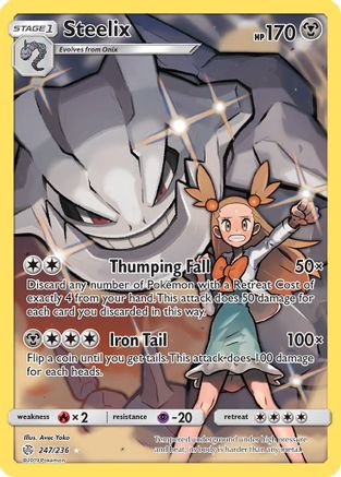 Steelix (Secret) (247)/236 Secret Rare Holofoil