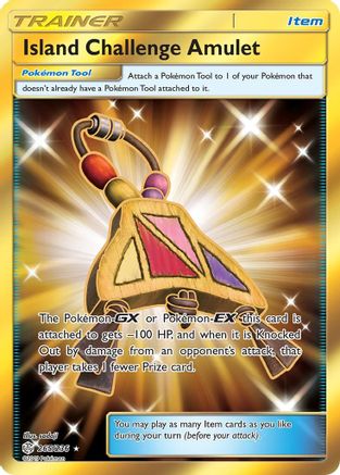 Island Challenge Amulet (Secret) (265)/236 Secret Rare Holofoil