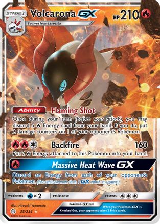 Volcarona GX (35)/236 Ultra Rare Holofoil