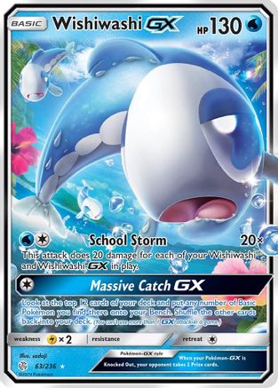 Wishiwashi GX (63)/236 Ultra Rare Holofoil