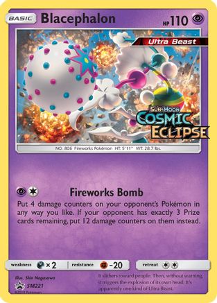 Blacephalon - SM221 (Prerelease) (SM221)/248 Promo Holofoil