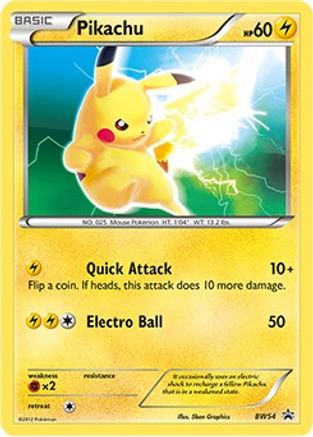 Pikachu - BW54 (BW54)/101 Rare