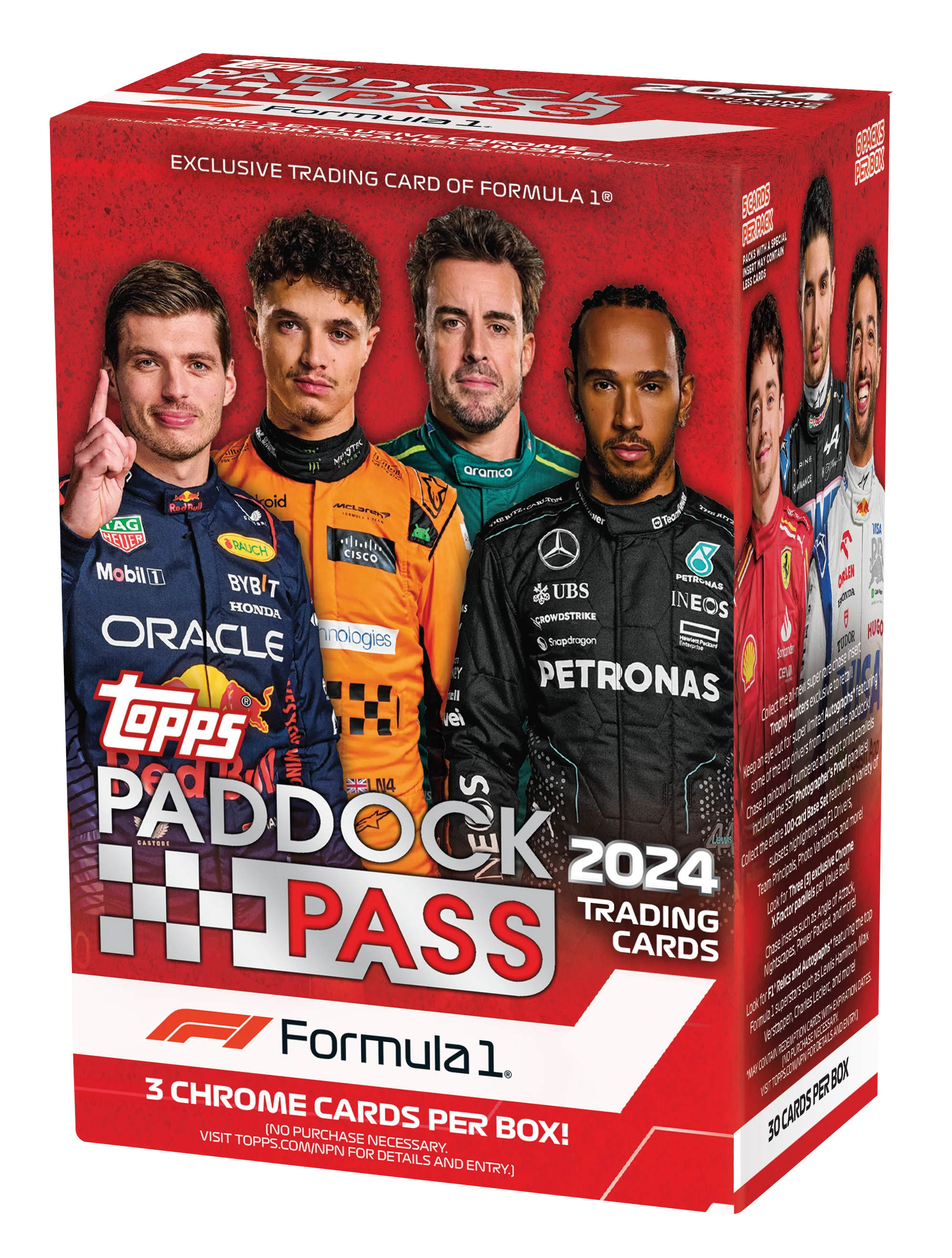 2024 Topps Formula 1 Paddock Pass Racing Value Box