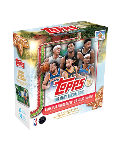 2025/2026 Topps Holiday Basketball Mega Box
