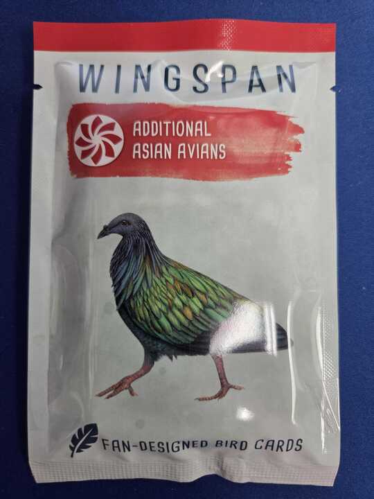 Wingspan Fan Designed Pack Set 1-Additional Asian Avians