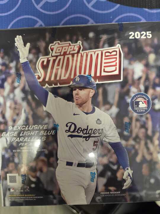 2025 Topps Stadium Club Baseball Mega Box Limit 2
