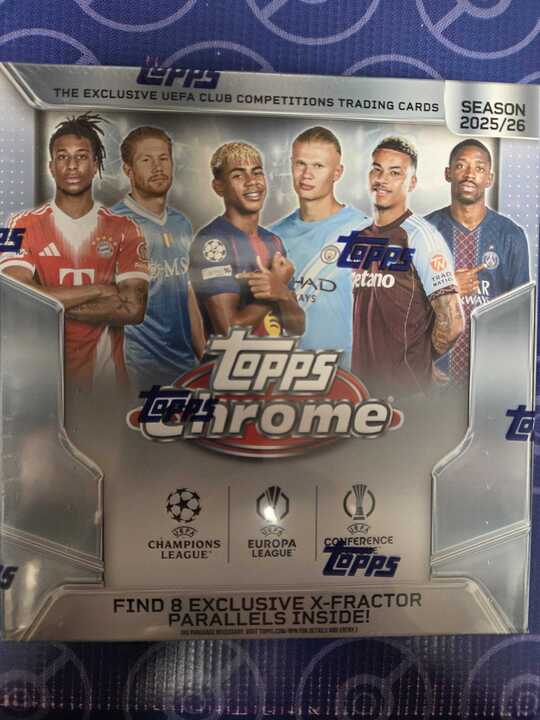 2026 Topps UCC Chrome Soccer Mega Box