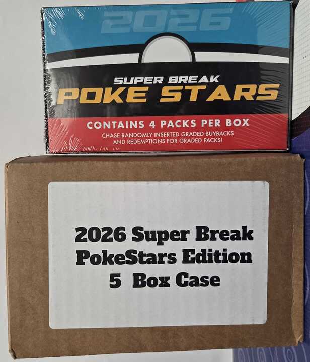 Pokemon 2026 Super Break Pokestars Limit 10