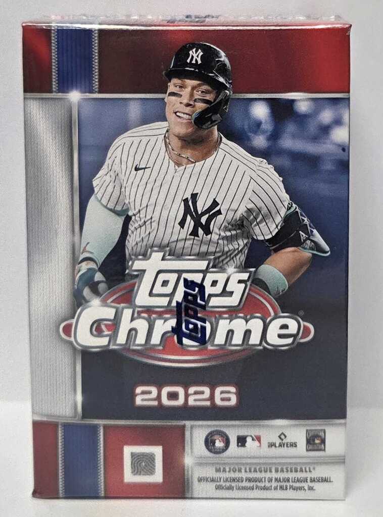 2026 Topps Chrome Baseball Value Box Limit 1