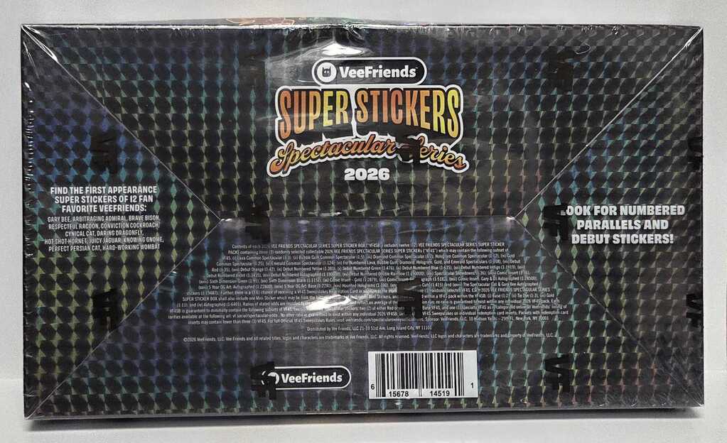 2026 Vee Friends Super Stickers Spectacular Series