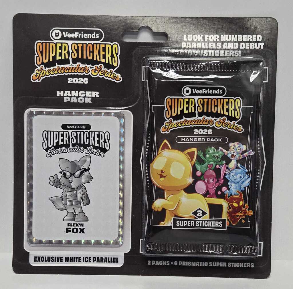 2026 Vee Friends Super Stickers Hanger Pack
