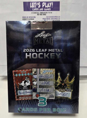 2026 Leaf Metal Hockey