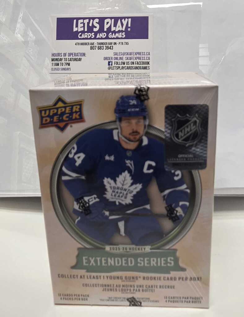 25/26 UD Extended Hockey Blaster