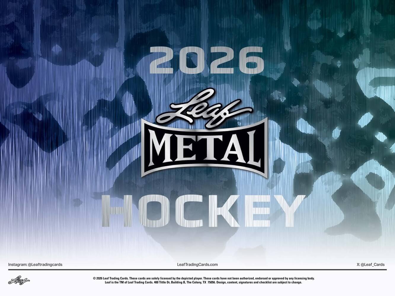 2026 Leaf Metal Hockey