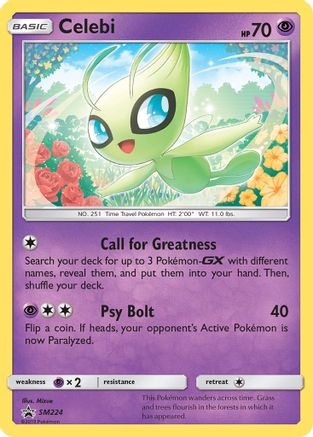 Celebi - SM224 (SM224)/248 Promo Holofoil