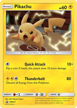 Pikachu - SM227 (SM227)/248 Promo Holofoil