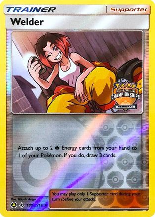 Welder - 189a/214 (Regional Championships) (189a) Promo Reverse Holofoil