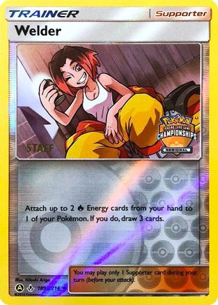 Welder - 189a/214 (Regional Championships) [Staff] (189a) Promo Reverse Holofoil