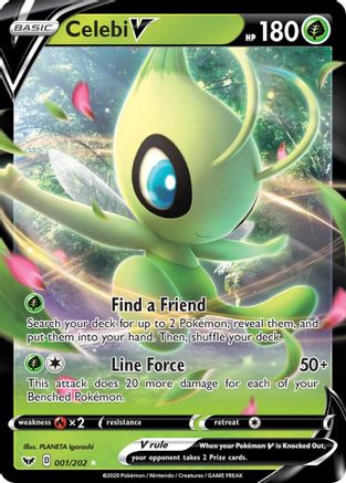 Celebi V (1)/202 Ultra Rare Holofoil