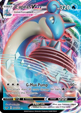 Lapras VMAX (50)/202 Ultra Rare Holofoil