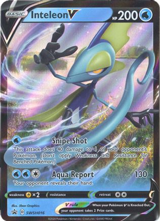 Inteleon V - SWSH016 (SWSH016)/307 Promo Holofoil