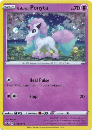 Galarian Ponyta - SWSH013 (SWSH013)/307 Promo Holofoil