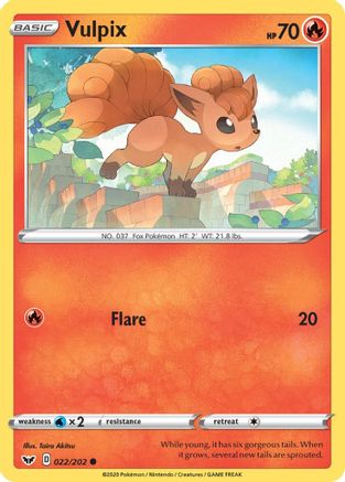 Vulpix (22)/202 Common