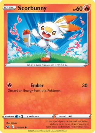 Scorbunny (030) (30)/202 Common