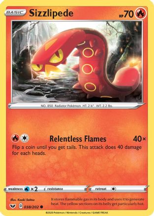 Sizzlipede (038) (38)/202 Common