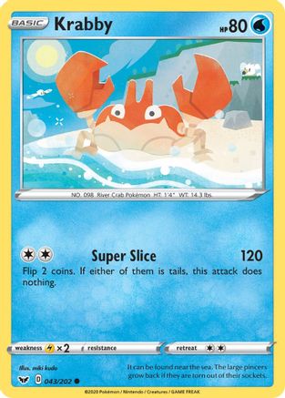 Krabby (043) (43)/202 Common