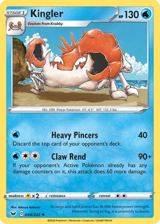 Kingler (44)/202 Uncommon