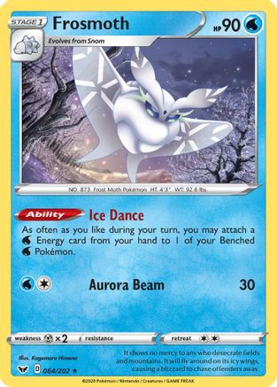 Frosmoth (64)/202 Holo Rare Holofoil
