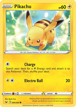 Pikachu (65)/202 Common
