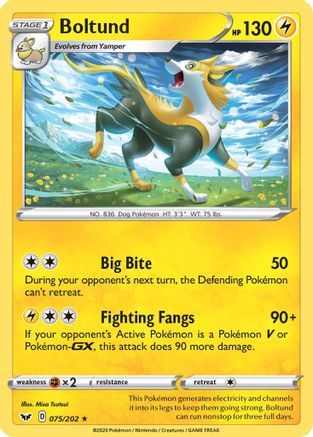 Boltund (075) (75)/202 Holo Rare Holofoil