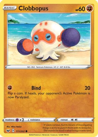Clobbopus (111) (111)/202 Common Reverse Holofoil