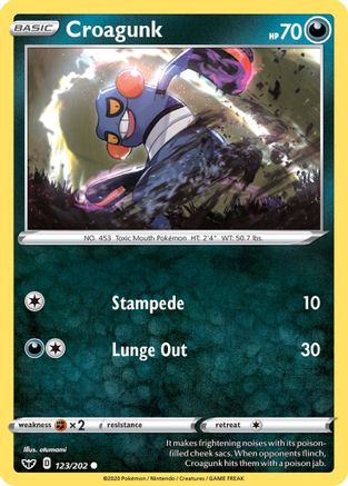 Croagunk (123)/202 Common