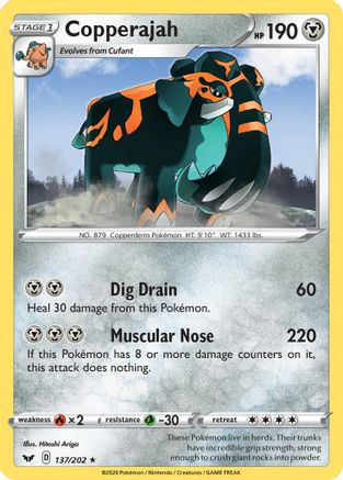 Copperajah (137)/202 Holo Rare Holofoil