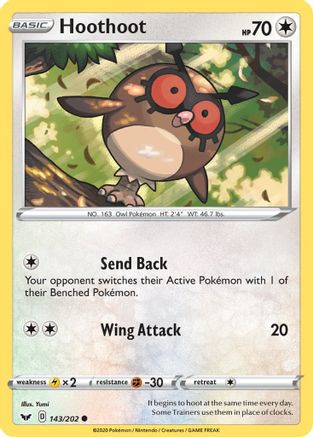 Hoothoot (143)/202 Common
