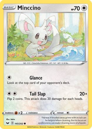 Minccino (145) (145)/202 Common